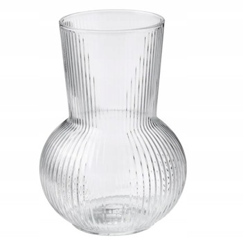 PADRAG Wazon, szkło bezbarwne 17CM IKEA