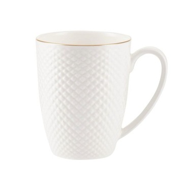 Kubek porcelanowy 350 ml BARI GOLD Villa Italia