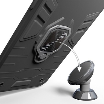 ARMOR CASE ДЛЯ IPHONE 13 ЧЕРНЫЙ ARMOR HOLDER RING CASE + 9H СТЕКЛО