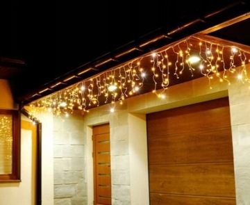 ICILS ГАРЛАНД ШТОР 500 LED ТЕПЛЫЙ БЕЛЫЙ ВСПЫШКА