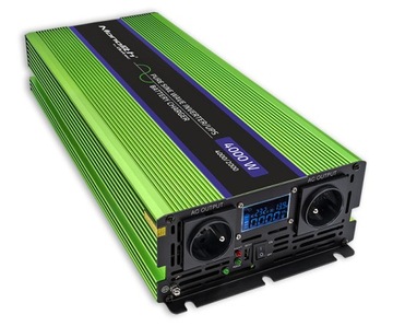 ИНВЕРТОР ИБП 3в1 ЗАРЯДНОЕ УСТРОЙСТВО LCD 12V 4000W SINUS