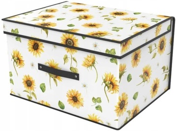 Pojemnik pudełko organizer usztywniany z pokrywą 50X40X30