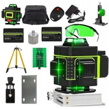 POZIOMICA LASEROWA 360 LASER KRZYŻOWY DUŻY STATYW