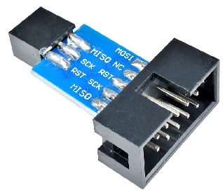 Programator ISP USBasp ATMEL AVR + Taśma adapter
