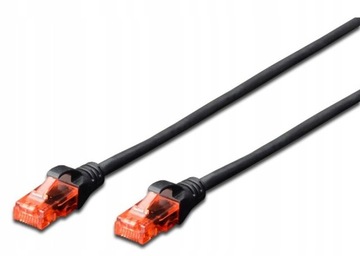 Kabel Sieciowy Lan Ethernet RJ45 0.25m CAT 6