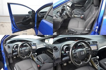 Honda Civic IX Hatchback 5d 1.6 i-DTEC 120KM 2015 SUPER STAN ZAREJESTROWANA 1.6 D XENON KAMERA NAVI BLISS LED ALU GWARANCJA, zdjęcie 6