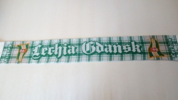 SZAL KIBICA LECHIA GDAŃSK- DWUSTRONNY DZIANY.