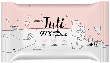 Chusteczki Wodne LUBA Tuli 97% Woda i Pantenol