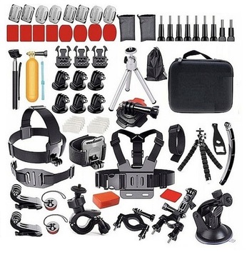 ZESTAW AKCESORIA UCHWYTY DO GOPRO HERO 10 9 8 DJI