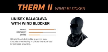 Подшлемник REBELHORN Therm II с ветрозащитой S