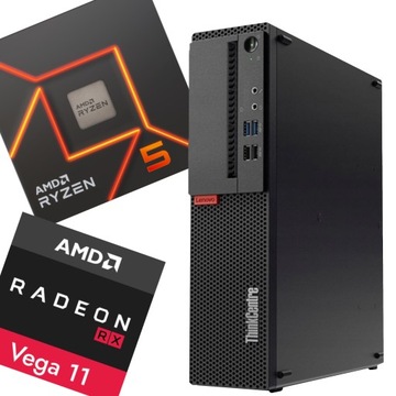 LENOVO M75S THINKCENTRE| RYZEN 5 PRO 3400G | 16GB 480SSD| WIN10/11