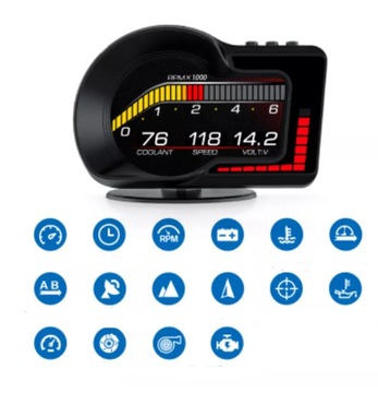 OBD2 + GPS-дисплей на лобовом стекле АВТОМОБИЛЬНЫЙ ДИСПЛЕЙ