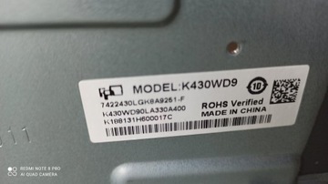 Светодиодная лента K430WD9188009, матрица K430WD9