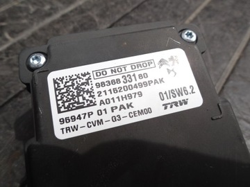 PEUGEOT 208 II 2020 KAMERA ASISTENT PÁSY POHYBU 9836833180 ORIGINÁLNÍ
