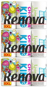 3 бумажных полотенца Renova Design XXL 3R