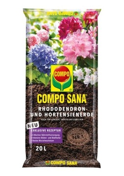COMPO ZIEMIA DO RODODENDRONÓW HORTENSJI AZALII 20L