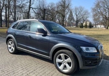 Audi Q5 I SUV Facelifting 2.0 TDI clean diesel 190KM 2014 Audi Q5 Lift 2.0TDI Quattro Offroad 190pk Serwis 1-wlasc Zadbana Polecam, zdjęcie 3