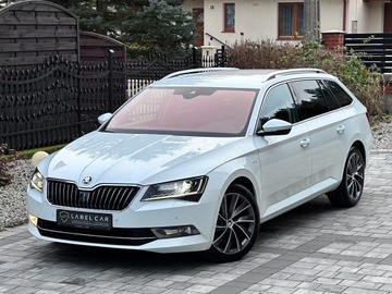Skoda Superb III Kombi 2.0 TDI 190KM 2016 SKODA SUPERB III LAURIN &amp; KLEMENT 2.0 TDI 190 KM DSG Radar/Canton/ACC