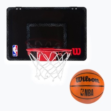 Мини-доска Wilson NBA Forge Team Hoop, черная