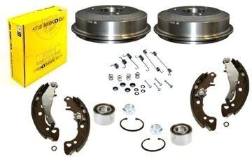 bębny szczęki PEUGEOT 106 CITROEN AX SAXO 3 śruby