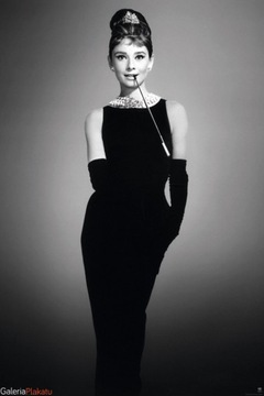 Audrey Hepburn Cigarello retro plakat 61x91,5 cm