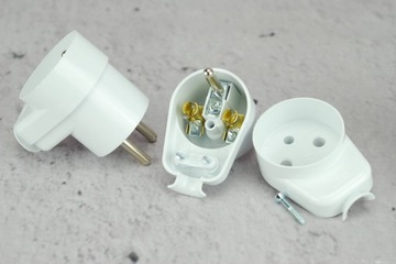 wtyczka z gniazdem przelotowa polska loftowa loft