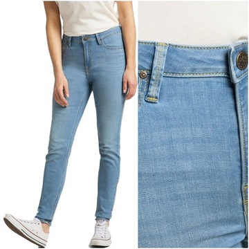 LEE SCARLETT HIGH DAMSKIE SPODNIE JEANSOWE W33 L33