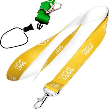 SMYCZE REKLAMOWE DRUK JEDNOSTRONNY KOLOROWE 10mm SMYCZKI Z NADRUKIEM