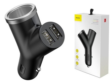 Uniwersalna Ładowarka samochodowa Baseus 2 X USB