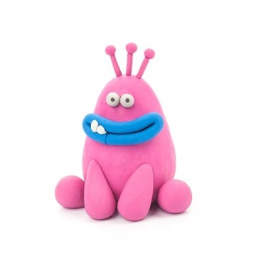 Интерактивный пластилин POTWORMS / 18 цветов / пластичная масса / HEY CLAY