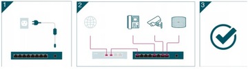 КОММУТАТОР TP-LINK TL-SG1008P V7 8XLAN POE+ АВТОВОССТАНОВЛЕНИЕ ПОСЛЕДНЕЙ ВЕРСИИ V7.0