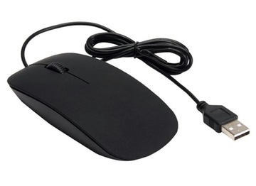 PRZEWODOWA MYSZ OPTYCZNA PŁASKA SLIM 1200DPI