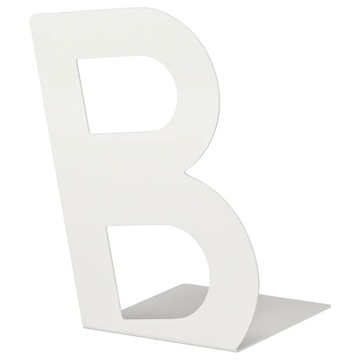 Podpórka do książek IKEA BUSBASSE na regał BIAŁA