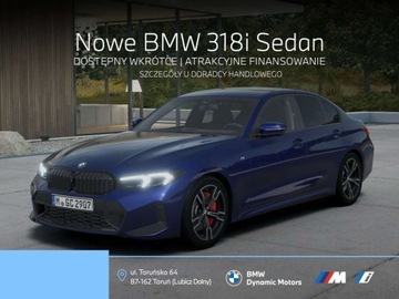 BMW Seria 3 G20-G21 Limuzyna 2.0 318i 156KM 2025 BMW Seria 3 18i 156 KM - Pakiet M Pro - Kamera 360 - Adaptacyjne LEDy 2.0