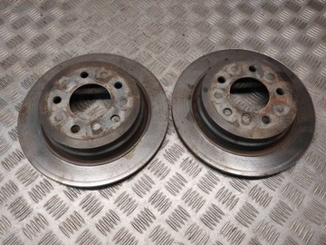 ЗАДНИЕ ТОРМОЗНЫЕ ДИСКИ + СУППОРТЫ BMW E90 320 2.0 16V