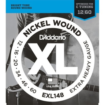 D'Addario EXL148 /12-60/ Struny do elektrycznej