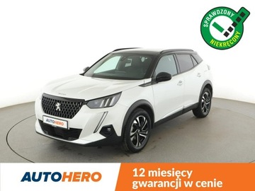 Peugeot 2008 II SUV 1.2 PureTech 130KM 2020 Peugeot 2008 GT-Line automat virtual navi kamera
