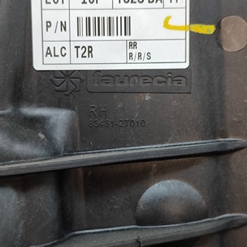 KIA OPTIMA 2012 PRAVÁ STRANA MECHANIZMUS ZVEDÁNÍ OKNO ZADNÍ BEZ MOTORU