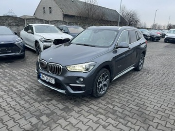BMW X1 F48 Crossover xDrive18d 150KM 2017 BMW X1 Xdrive Mpakiet Automat Skóra Klimatronik