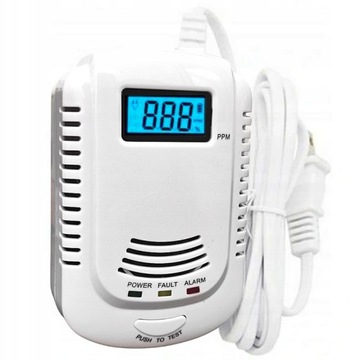 Carbon monoxide detector CO, LCD