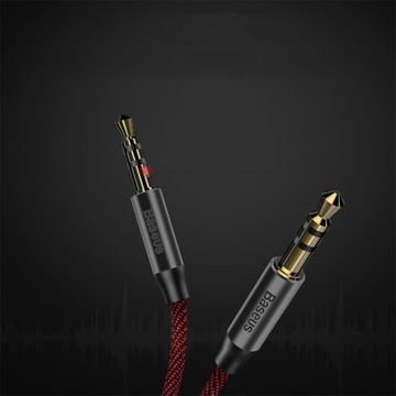 АУДИОКАБЕЛЬ BASEUS YIVEN STRONG МИНИ-ДЖЕК JACK-JACK 3,5 ММ AUX РАЗЪЕМ 100 СМ 1 М