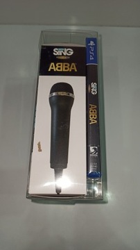 ABBA LETS SING + 2 MIKROFONY PL po polsku nowa! Folia! karaoke śpiewanie