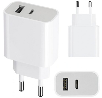 SZYBKA ŁADOWARKA KOSTKA 20W TYP C DO iPhone 11 12