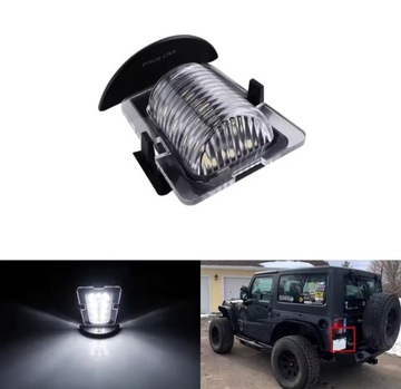JEEP WRANGLER JK 2007-18 SVĚTLO TABULKY LED PRCH01