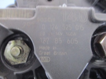 ГЕНЕРАТОР SAAB 9-3 II 2.2TiD 0124525015 140A ТЕСТ