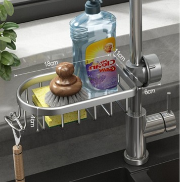 ДЕРЖАТЕЛЬ ГУБКИ для РАКОВИНЫ Органайзер для ванной ЖИДКОСТЬ