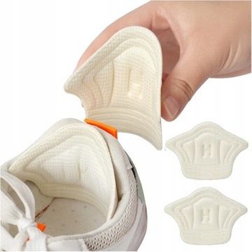 ZAPIĘTKI PIANKOWE DO DUŻYCH BUTÓW WKLEJANE WKŁADKI NA OBCIERANIE PIĘT BEŻ