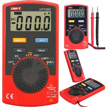Miernik UNI-T UT120C multimetr kieszonkowy AC DC