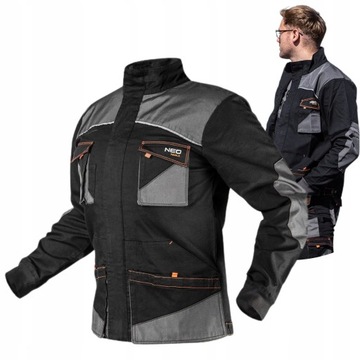 СВИТШОТ NEO WORK УЗКАЯ СВЕТООТРАЖАЮЩАЯ КУРТКА POLAR HD OXFORD 81-218 XL/54