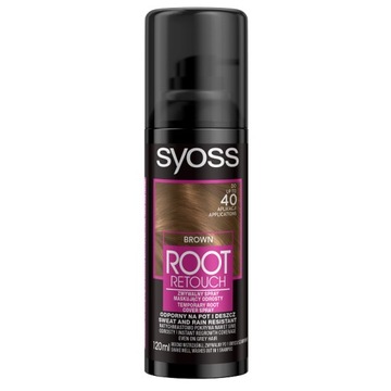 Syoss Root Retoucher Maskowanie Odrostów Brąz